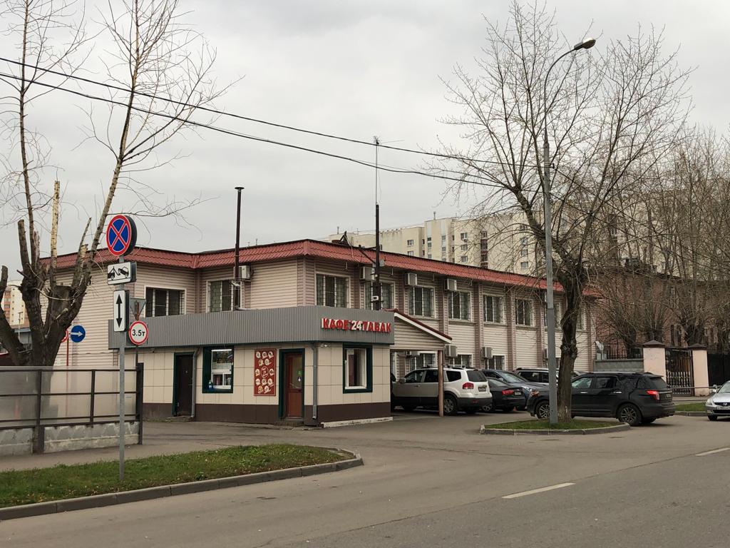 фасад дома, здание по адресу г Москва, проезд 1-й Перова Поля, д 11А